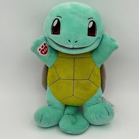 Build-A-Bear Squirtle Plush Stuffed Animal Pokémon Nintendo 14” - Picture 1 of 7
